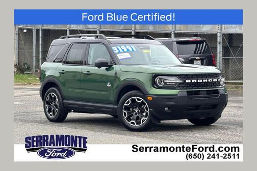 Eruption Green 2025 Ford Bronco Sport Outer Banks