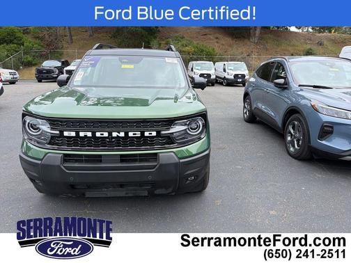 Eruption Green 2025 Ford Bronco Sport Outer Banks