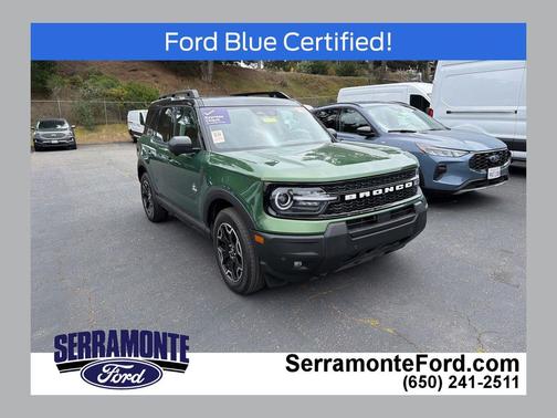 Eruption Green 2025 Ford Bronco Sport Outer Banks