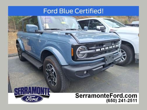 Azure Gray Metallic 2025 Ford Bronco Outer Banks