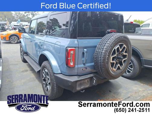 Azure Gray Metallic 2025 Ford Bronco Outer Banks