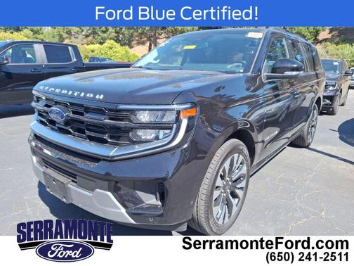 Agate Black 2025 Ford Expedition Max Platinum