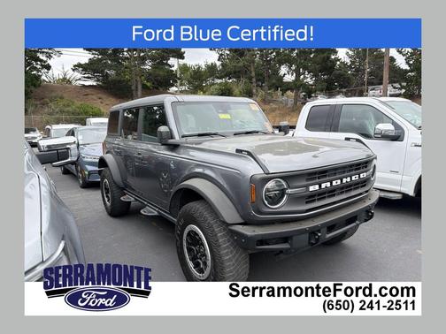 Carbonized Gray Metallic 2023 Ford Bronco Black Diamond