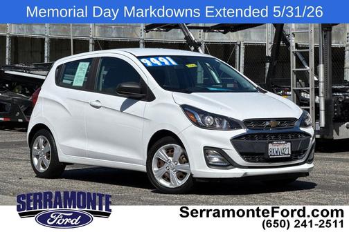 Summit White 2019 Chevrolet Spark LS