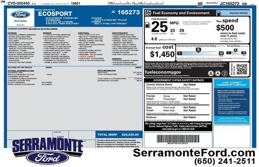 2018 Ford EcoSport Titanium