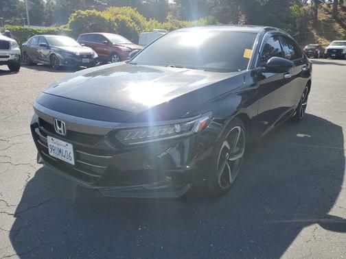Crystal Black Pearl 2022 Honda Accord Sport SE 1.5T