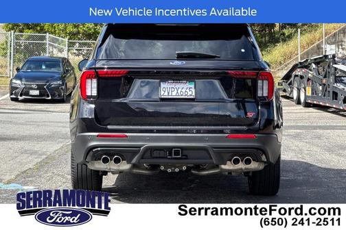 Agate Black Metallic 2026 Ford Explorer ST