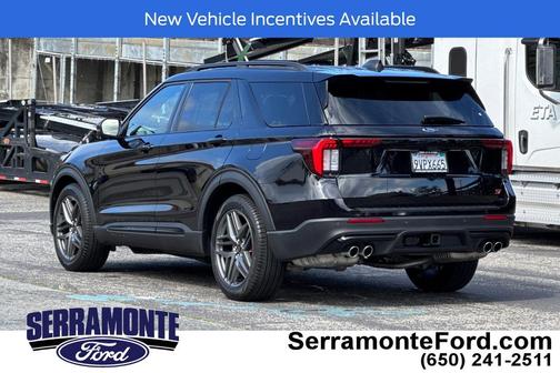 Agate Black Metallic 2026 Ford Explorer ST