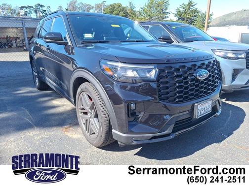 Agate Black Metallic 2026 Ford Explorer ST