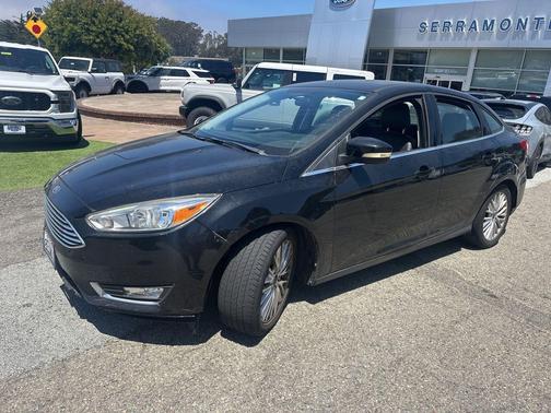Shadow Black 2017 Ford Focus Titanium