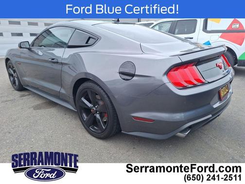 Carbonized Gray 2021 Ford Mustang EcoBoost