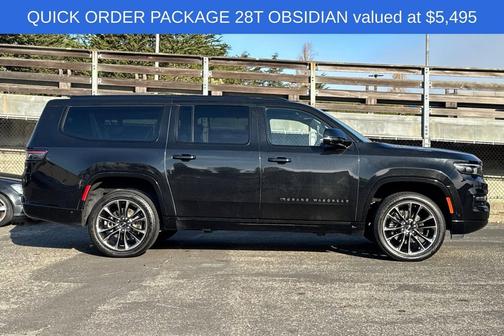 Diamond Black Crystal Pearlcoat 2024 Jeep Grand Wagoneer L Series II 4x4