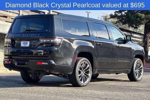 Diamond Black Crystal Pearlcoat 2024 Jeep Grand Wagoneer L Series II 4x4
