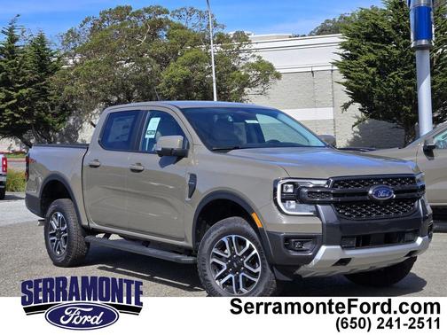 Marsh Gray 2025 Ford Ranger LARIAT Truck