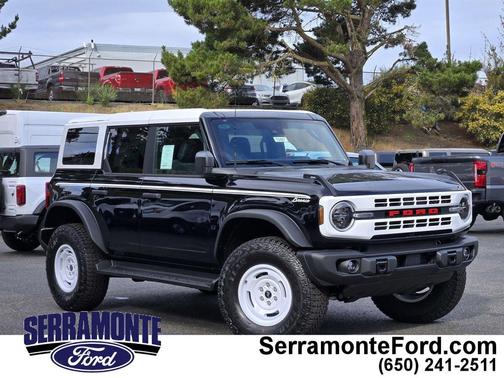 Shadow Black 2026 Ford Bronco Heritage Edition