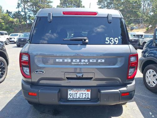 Carbonized Gray Metallic 2025 Ford Bronco Sport Big Bend
