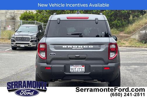Carbonized Gray Metallic 2025 Ford Bronco Sport Big Bend