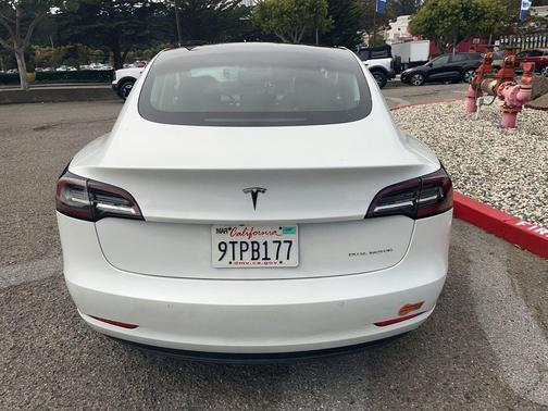 Pearl White Multi-Coat 2020 Tesla Model 3 Long Range