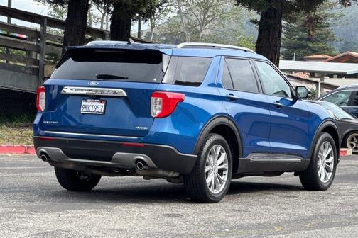 Atlas Blue Metallic 2021 Ford Explorer Limited