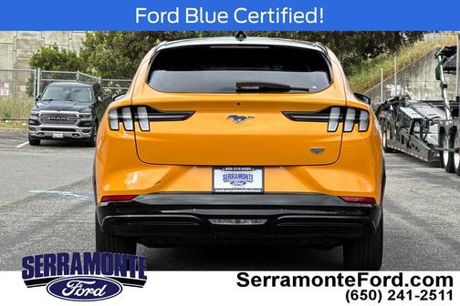 Cyber Orange Metallic Tricoat 2022 Ford Mustang Mach-E California Route 1