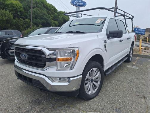 Oxford White 2021 Ford F-150 XLT