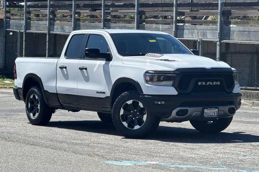 Bright White Clearcoat 2021 RAM 1500 Rebel