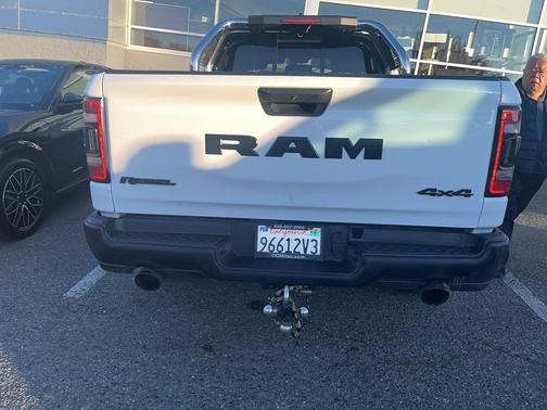 Bright White Clearcoat 2021 RAM 1500 Rebel