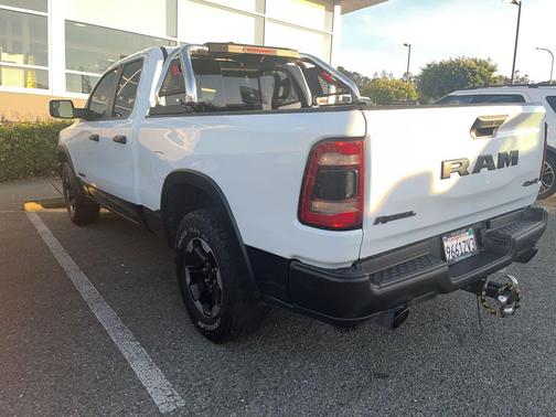 Bright White Clearcoat 2021 RAM 1500 Rebel