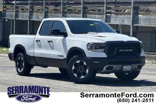 Bright White Clearcoat 2021 RAM 1500 Rebel