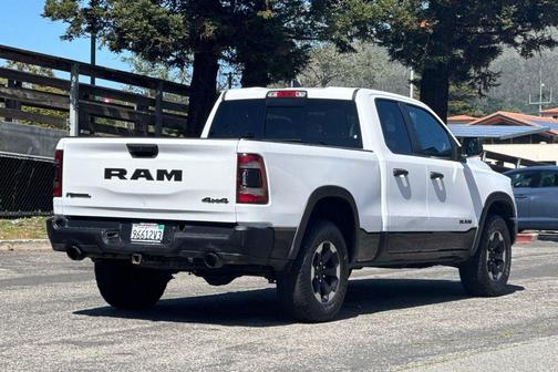 Bright White Clearcoat 2021 RAM 1500 Rebel