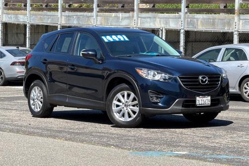 Deep Crystal Blue Mica 2016 Mazda CX-5 Touring