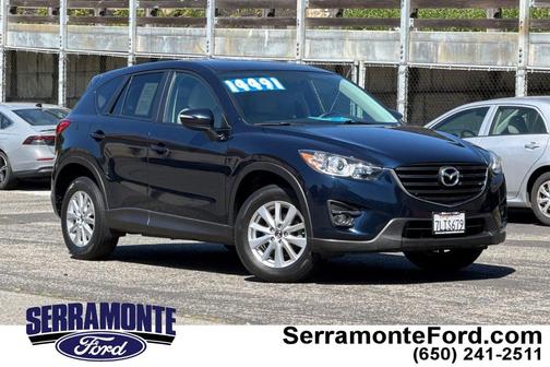 Deep Crystal Blue Mica 2016 Mazda CX-5 Touring