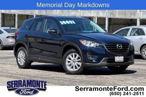 Deep Crystal Blue Mica 2016 Mazda CX-5 Touring