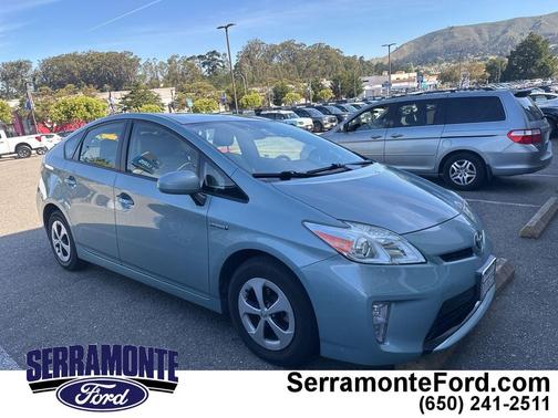 Sea Glass Pearl 2014 Toyota Prius Four