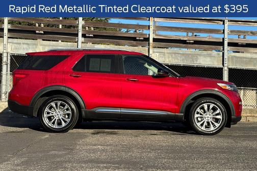 Rapid Red Metallic Tinted Clearcoat 2020 Ford Explorer Limited