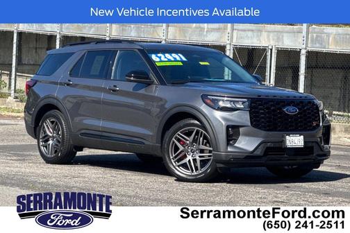 Carbonized Gray Metallic 2026 Ford Explorer ST