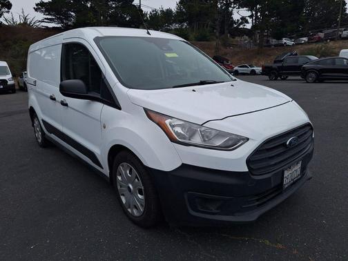 Frozen White 2020 Ford Transit Connect XL Cargo Van