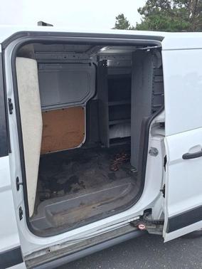 Frozen White 2020 Ford Transit Connect XL Cargo Van