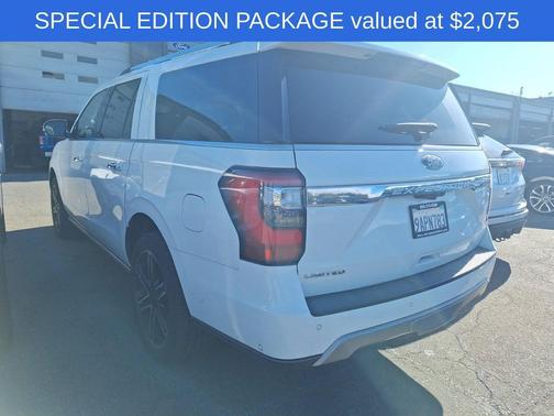 Star White Metallic Tri-Coat 2021 Ford Expedition Max Limited