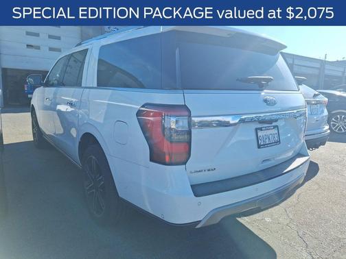 Star White Metallic Tri-Coat 2021 Ford Expedition Max Limited