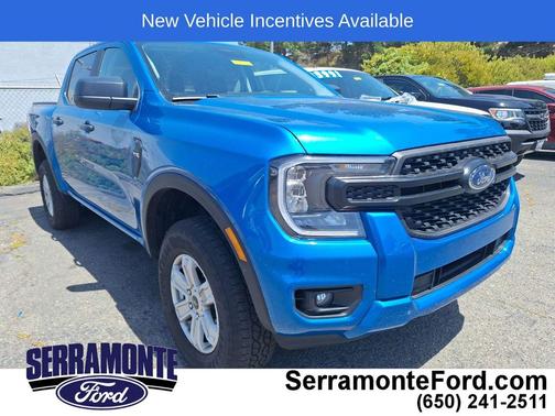 Velocity Blue Metallic 2025 Ford Ranger XL