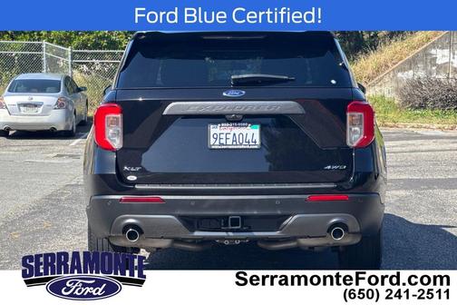 Agate Black Metallic 2022 Ford Explorer XLT