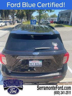 Agate Black Metallic 2022 Ford Explorer XLT