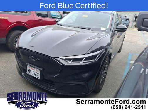 Shadow Black 2024 Ford Mustang Mach-E Premium