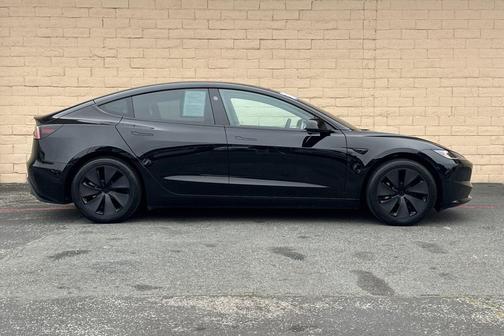 Solid Black 2024 Tesla Model 3 Long Range