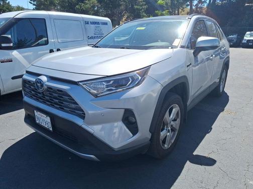 Silver Sky Metallic 2020 Toyota RAV4 Hybrid Limited