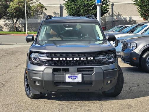 Carbonized Gray Metallic 2025 Ford Bronco Sport Outer Banks