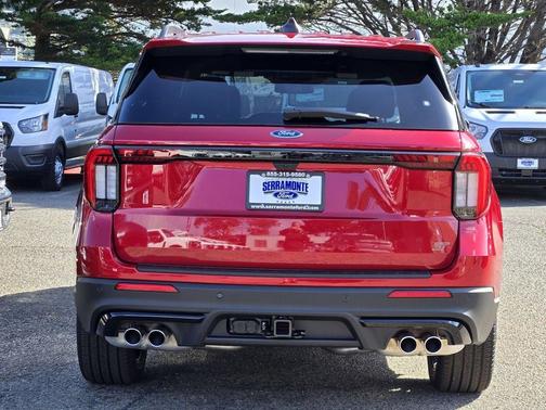 Rapid Red Metallic Tinted Clearcoat 2026 Ford Explorer ST