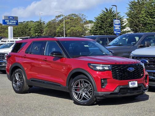 Rapid Red Metallic Tinted Clearcoat 2026 Ford Explorer ST