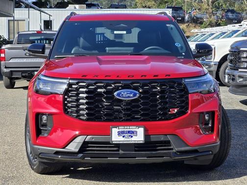 Rapid Red Metallic Tinted Clearcoat 2026 Ford Explorer ST